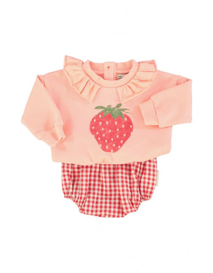 Bloomers Red & Ecru Checkered 5