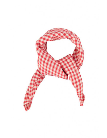 Бандана Red & Ecru Checkered 7
