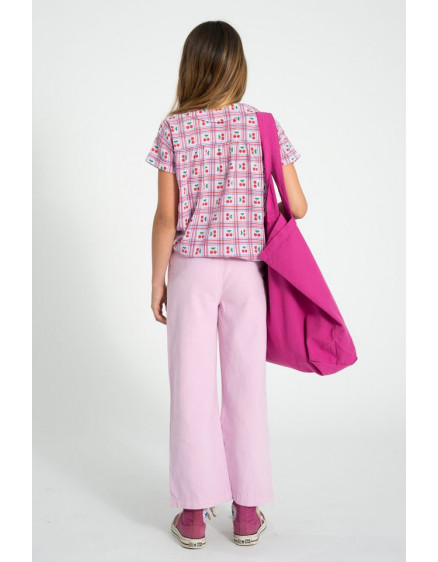 Flare Trousers Lilac 6