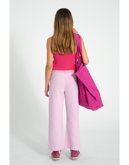 Flare Trousers Lilac 3