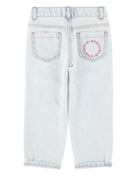 Джинси Washed Light Blue Denim 7