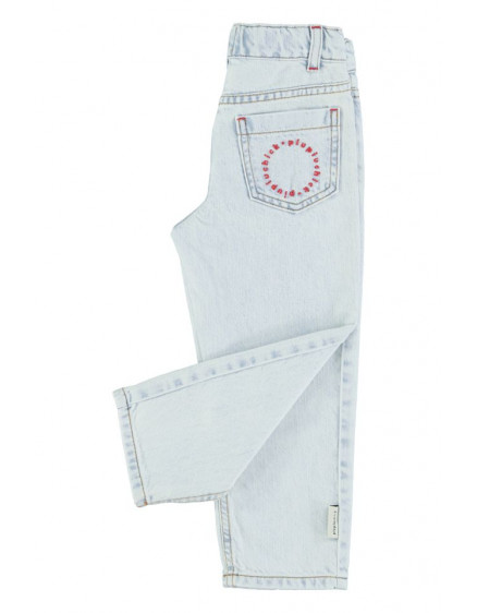 Джинси Washed Light Blue Denim 6