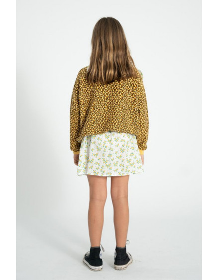 Sweatshirt Mustard Animal Print 5