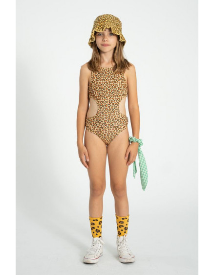 Hat Mustard Animal Print 8