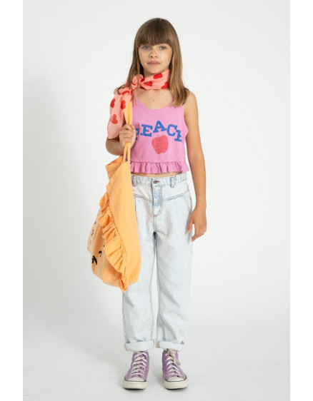 Топ Pink Peace Print 7