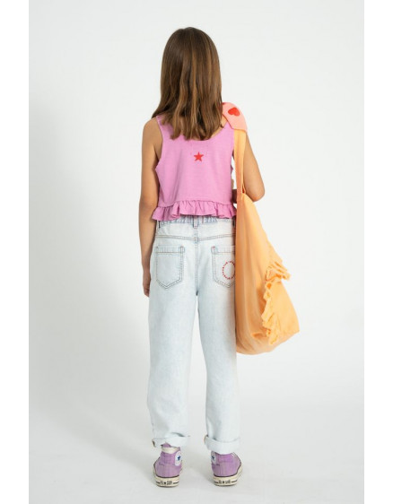 Топ Pink Peace Print 6