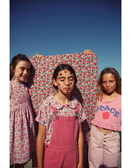 Топ Pink Peace Print 4