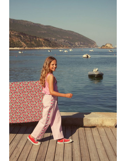 Топ Pink Peace Print 2