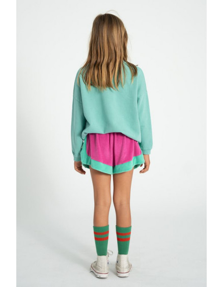 Sweatshirt Turquoise Peace 4