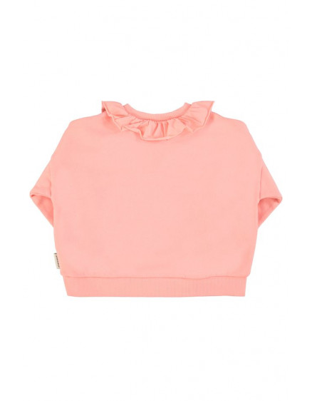Sweatshirt Collar Light Pink Strawberry 5