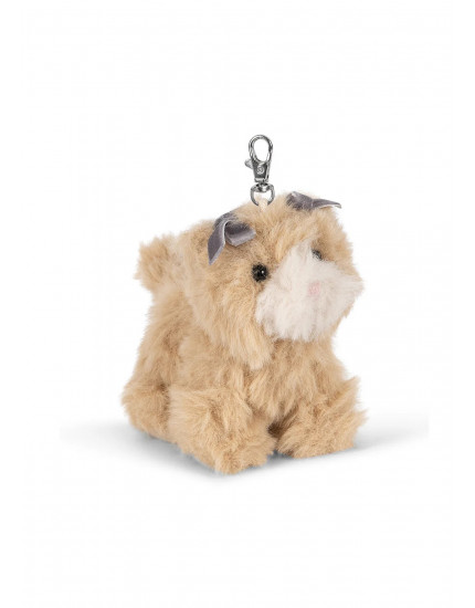 Animal Bag Charm Beige Cat