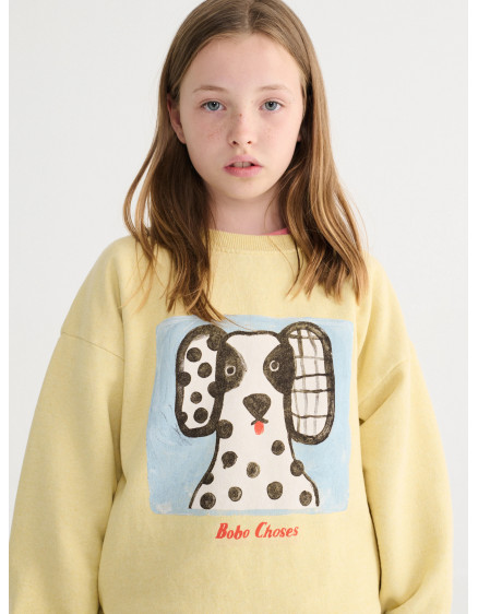 Van Dog Sweatshirt Yellow 2