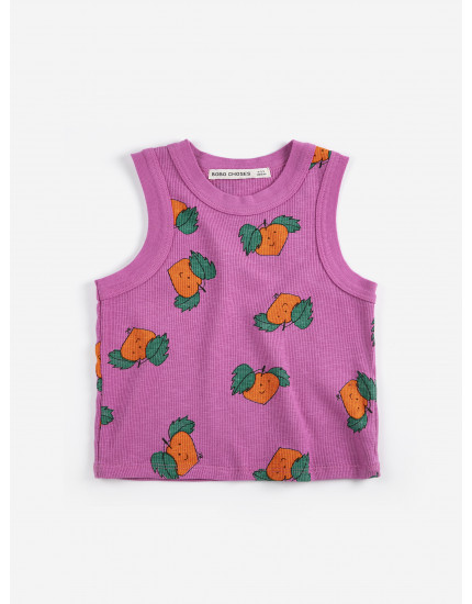 Tangerine All Over tank top Purple 2-3Y