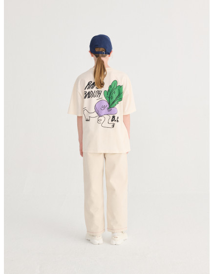 Twill Pants Off White 2