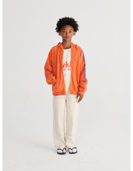 Twill Pants Off White 5