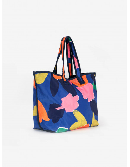 Blooming Color Canvas Tote Multi 3