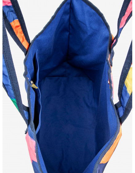 Blooming Color Canvas Tote Multi 2