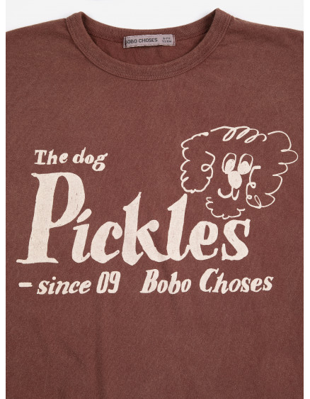 Pickles The Dog T-shirt Brown 6