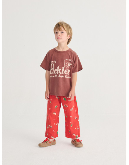 Pickles The Dog T-shirt Brown 3