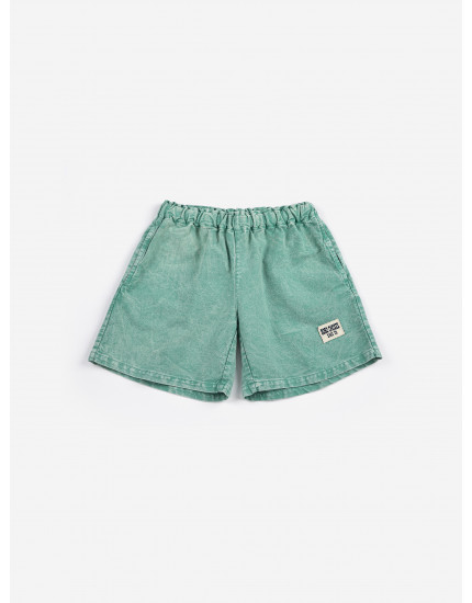 Bobo Choses 09 Woven Bermuda Shorts Green 12-13Y