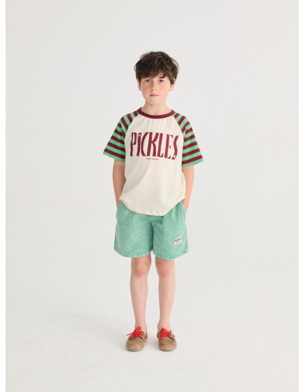 Bobo Choses 09 Woven Bermuda Shorts Green 4