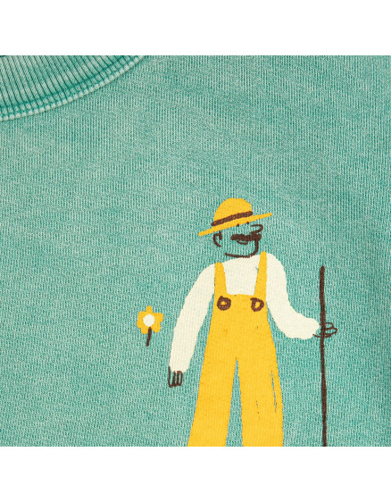 Farm Adventure Sweatshirt Green 2
