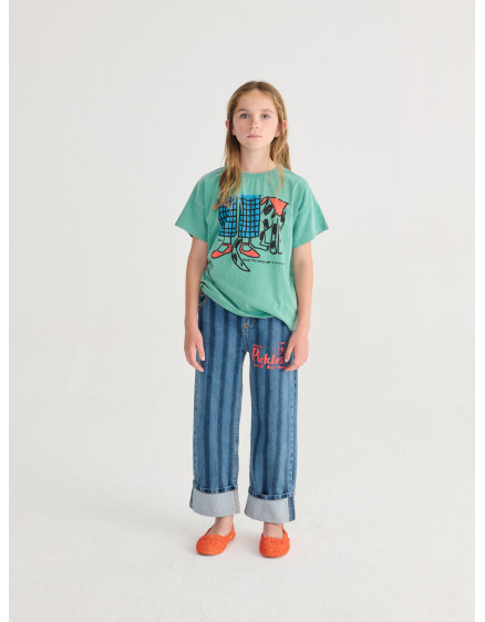 Dog Friendship T-shirt Green 4