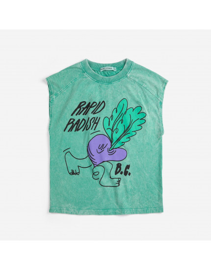 Rapid Radish Sleeveless T-shirt Green 12-13Y