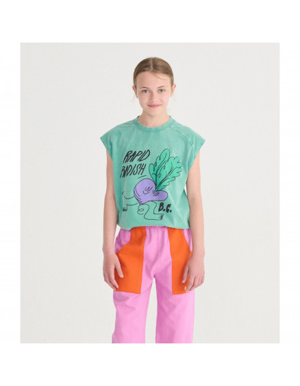 Rapid Radish Sleeveless T-shirt Green 2