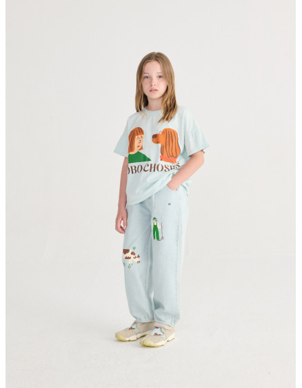 Friends In A Pickle T-shirt Light Blue 4