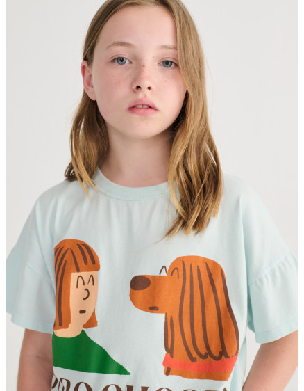 Friends In A Pickle T-shirt Light Blue 2