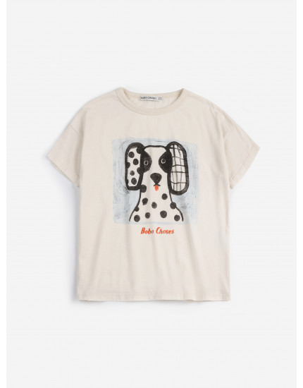 Van Dog T-shirt White 12-13Y