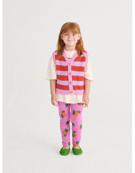 BC Striped Knitted Vest Purple 5