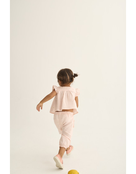 Ruffle Baby Pants Pink Cami 4