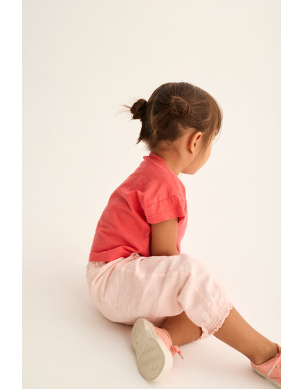 Ruffle Baby Pants Pink Cami 2