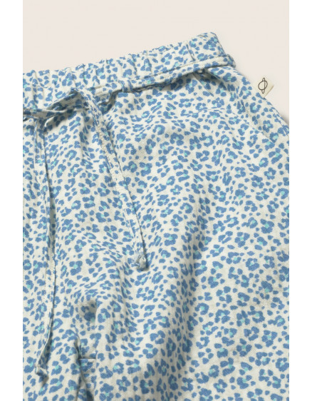 Animal Print Pants Blue Bella 6
