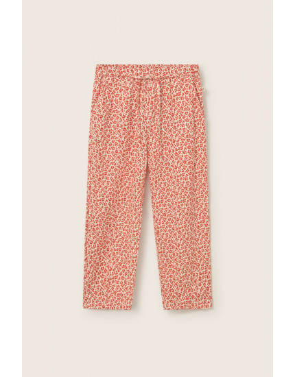 Animal Print Pants Tomato Bella 10Y