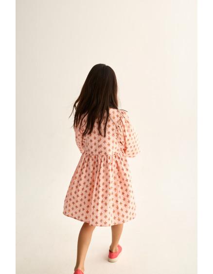 Indiana Flower Dress Pink Alba 4