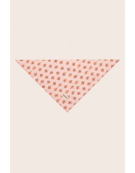 Indiana Flower Pink Bandana One Size