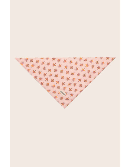 Indiana Flower Pink Bandana One Size