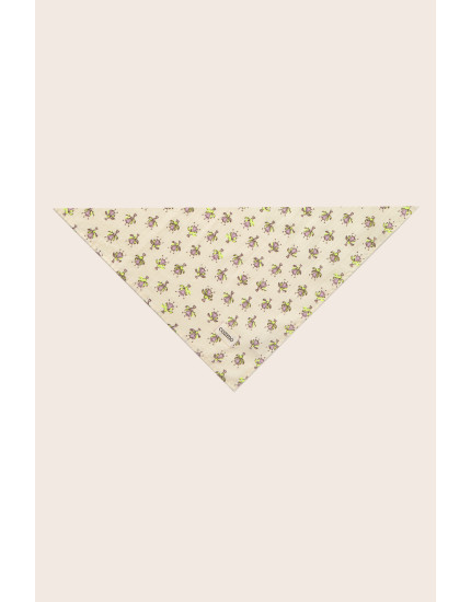 Indiana Flower Lavender Bandana One Size