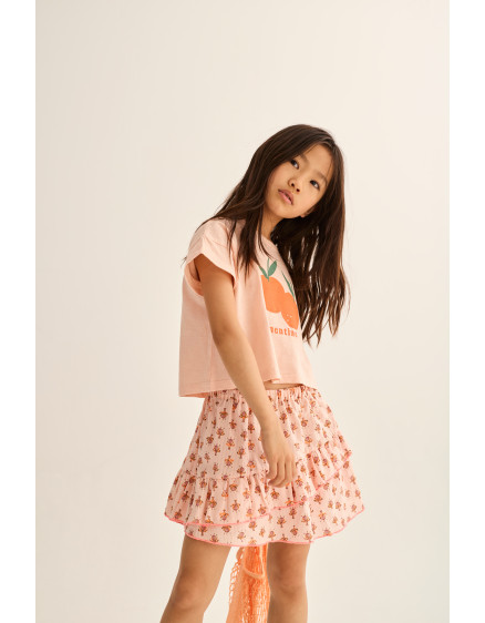 Indiana Flower Skirt Pink Molly 5