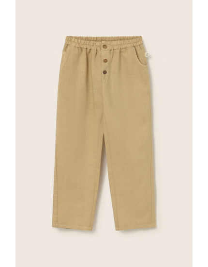 Cotton Linen Pants Sand Alfie