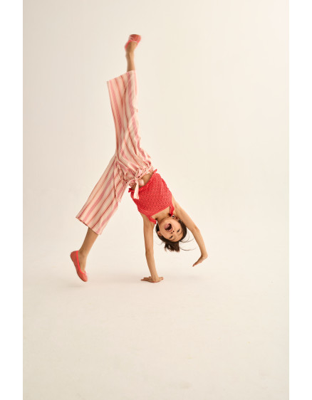 Striped Pants Pink Sena 2