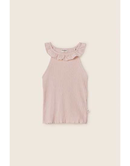 Soft Rib T-shirt Pink Azure 10Y