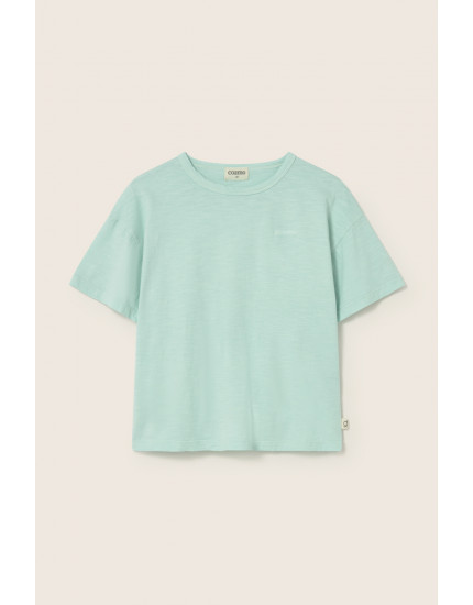 Soft Slub T-shirt Aqua Basic 12Y