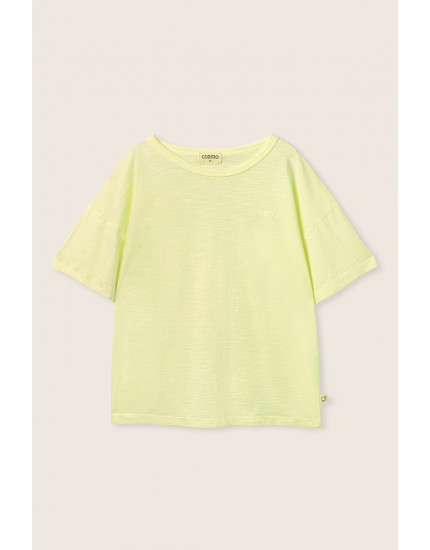 Soft Slub T-shirt Neon Basic 10Y