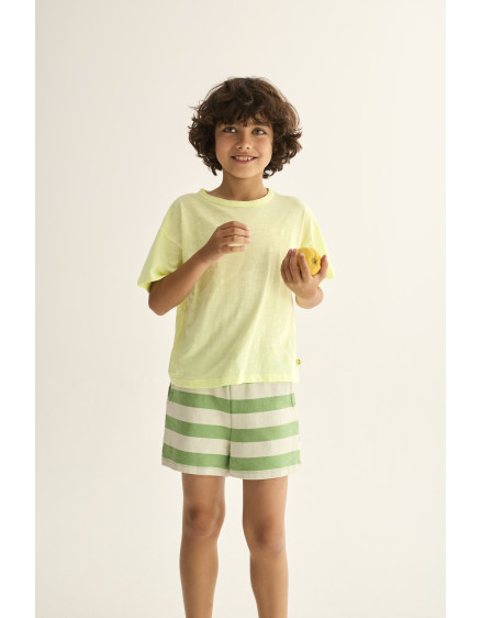 Soft Slub T-shirt Neon Basic 3