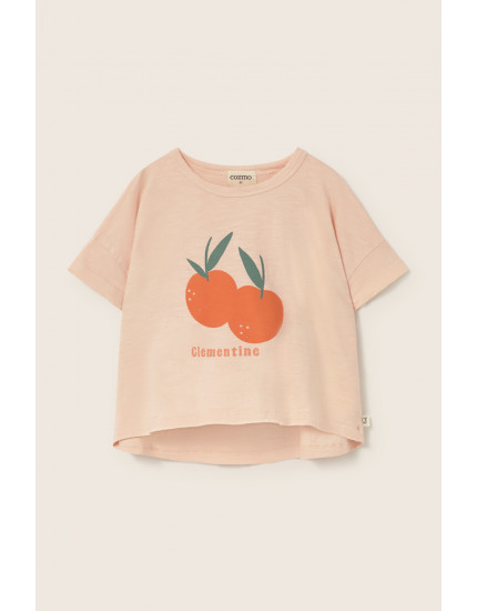 T-shirt Clementine Pink Syra 10Y