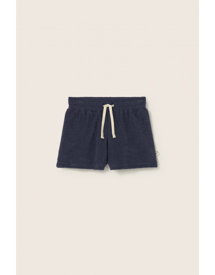 Terry Shorts Blue Melange Root